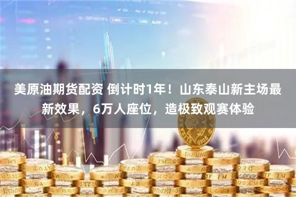 美原油期货配资 倒计时1年！山东泰山新主场最新效果，6万人座位，造极致观赛体验